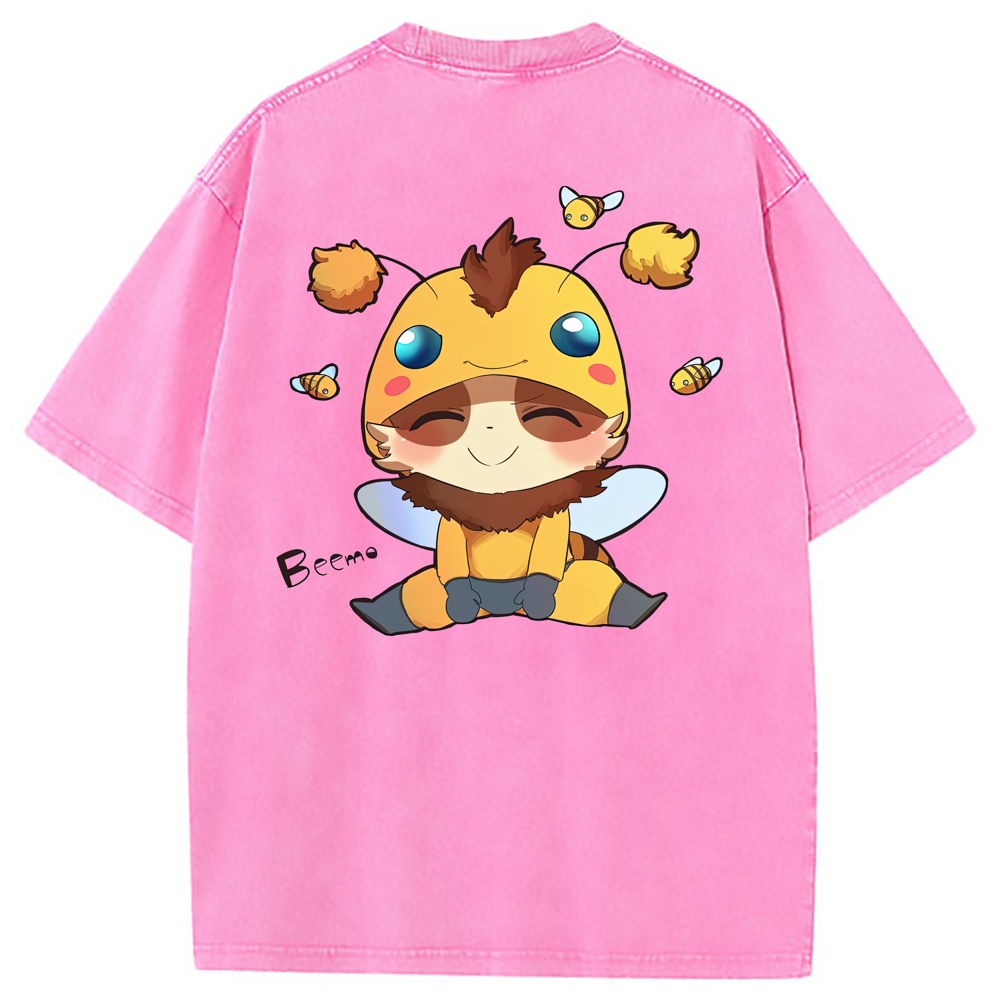 （画像用） リーグ・オブ・レジェンド League of Legends LOL 綿100% ヴィンテージ風 半袖Tシャツ（背面プリント）